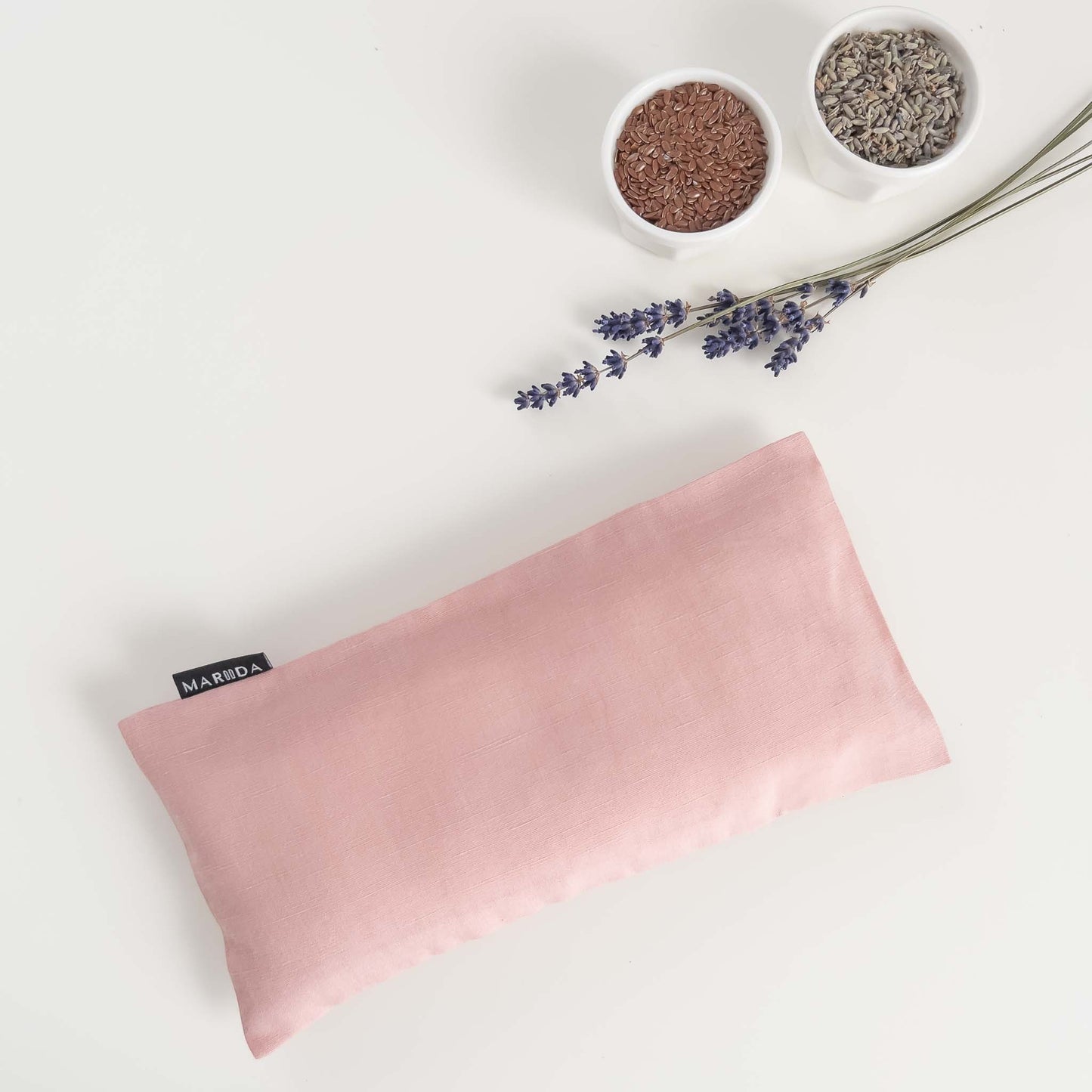 SET 2 SACCHETTI ALLA LAVANDA + 1 CUSCINO PER OCCHI - Dusty Pink