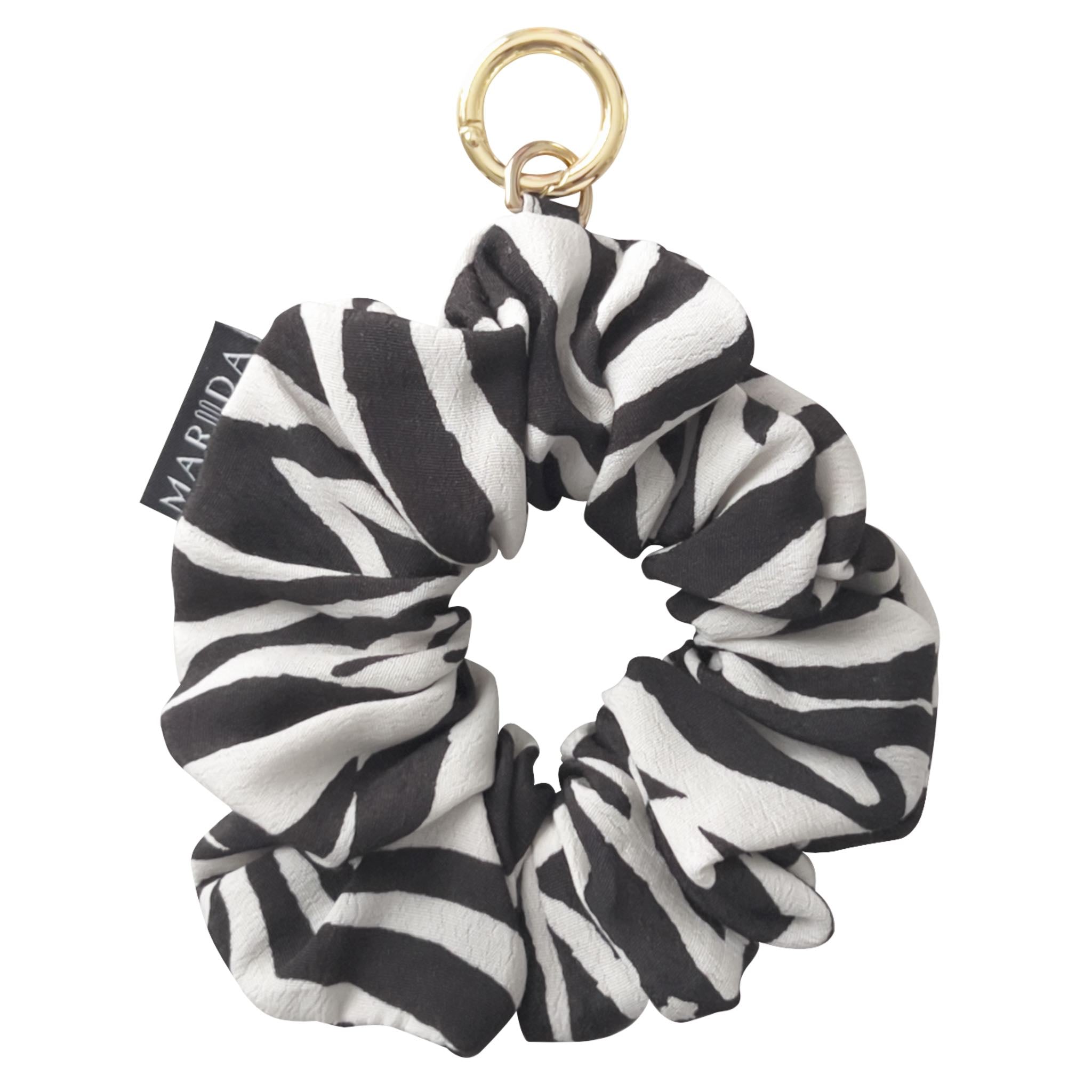 SCRUNCHIE TRAVEL LARGE - Zebra