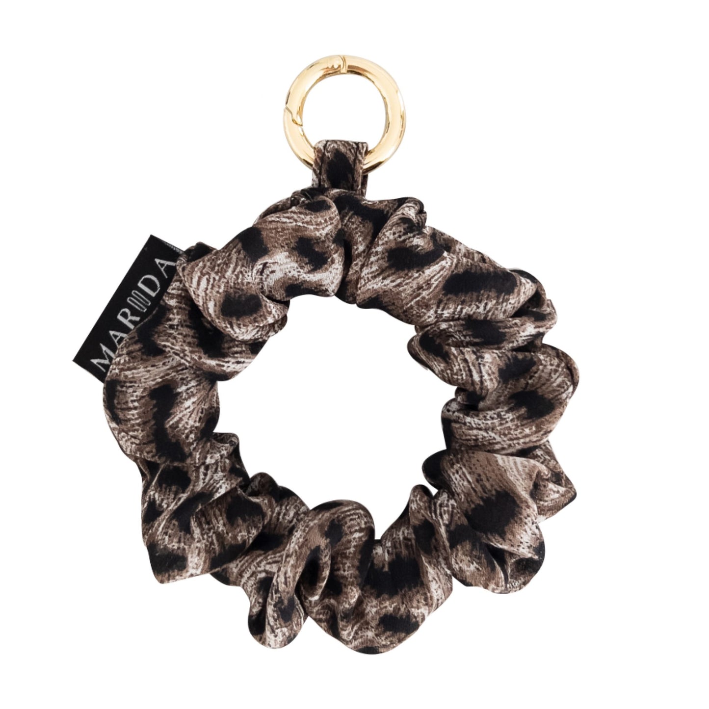 SCRUNCHIE TRAVEL MIDI - Leopardo