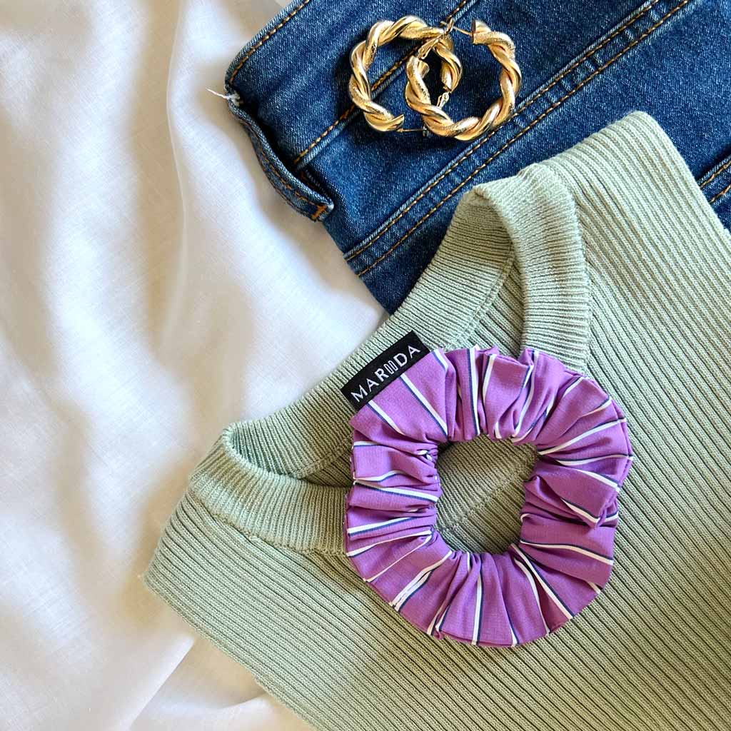 SCRUNCHIE MIDI - Grape